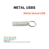 Metal Swivel USB - Al Masam Stationery LLC